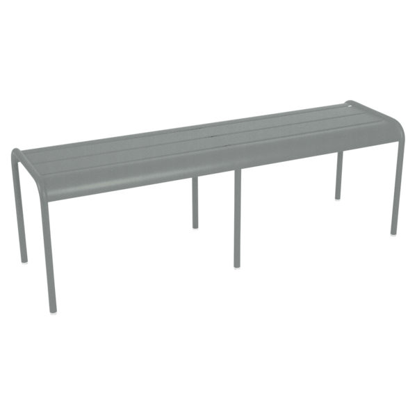 Luxembourg 3/4-Seater Bench by Fermob #LAPILLI GREY