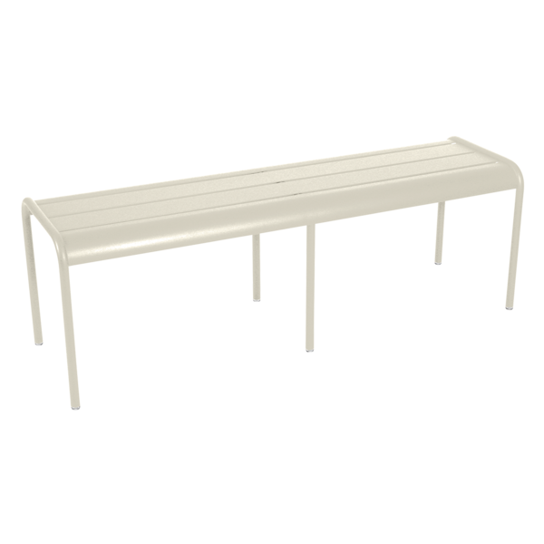 Luxembourg 3/4-Seater Bench by Fermob #CLAY GREY