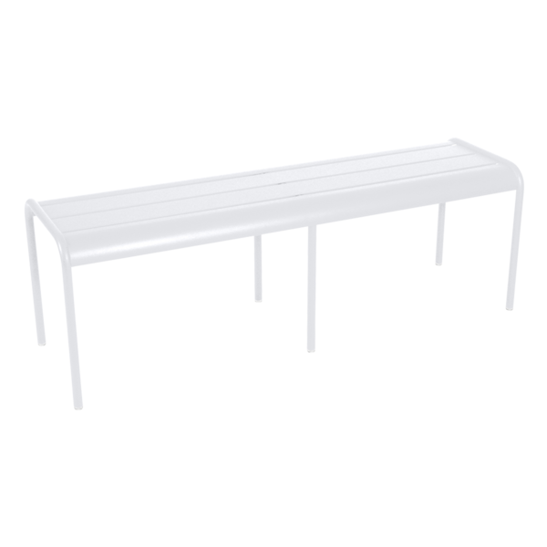 Luxembourg 3/4-Seater Bench by Fermob #COTTON WHITE