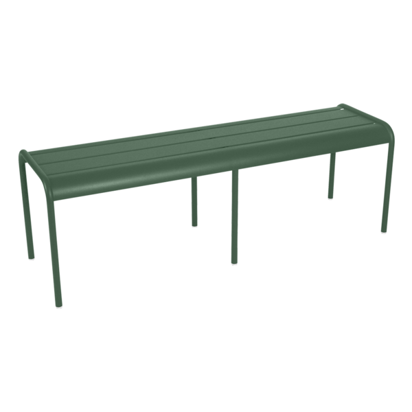 Luxembourg 3/4-Seater Bench by Fermob #CEDAR GREEN
