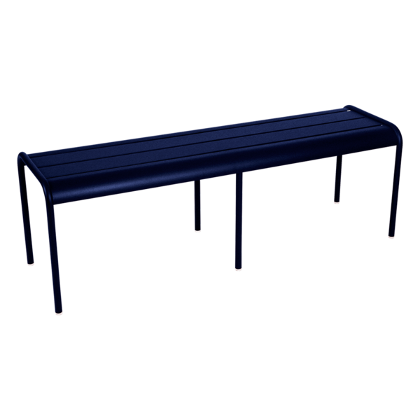 Luxembourg 3/4-Seater Bench by Fermob #DEEP BLUE
