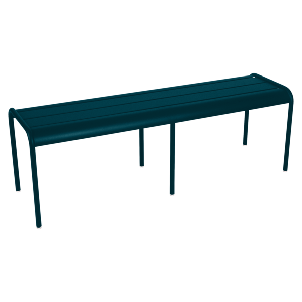 Luxembourg 3/4-Seater Bench by Fermob #ACAPULCO BLUE