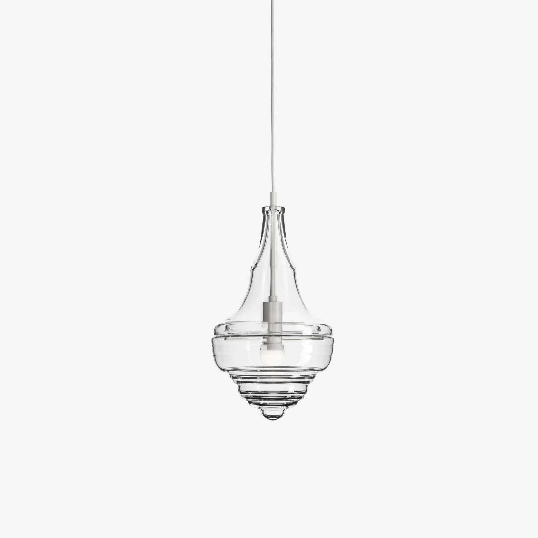 Neverending Glory Prague Estrate Theatre Pendant Lamp by Lasvit #S / Clear