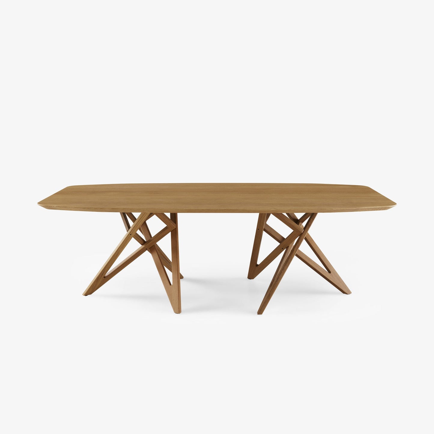 ENNÉA - Rectangular wooden dining table