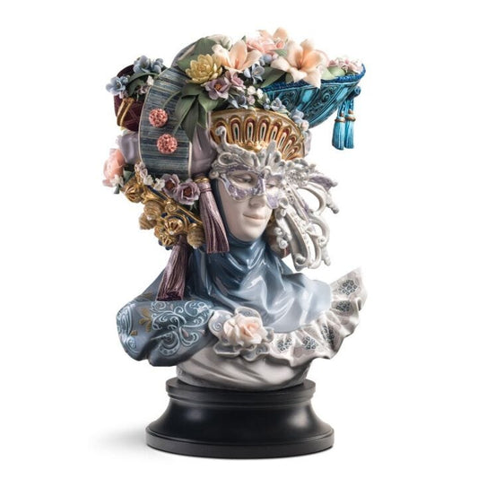 Venetian Fantasy woman Sculpture by Lladró