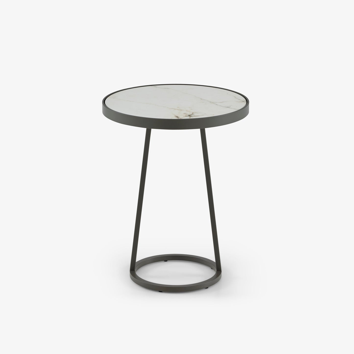 Circles - Round Steel Garden Side Table by Ligne Roset