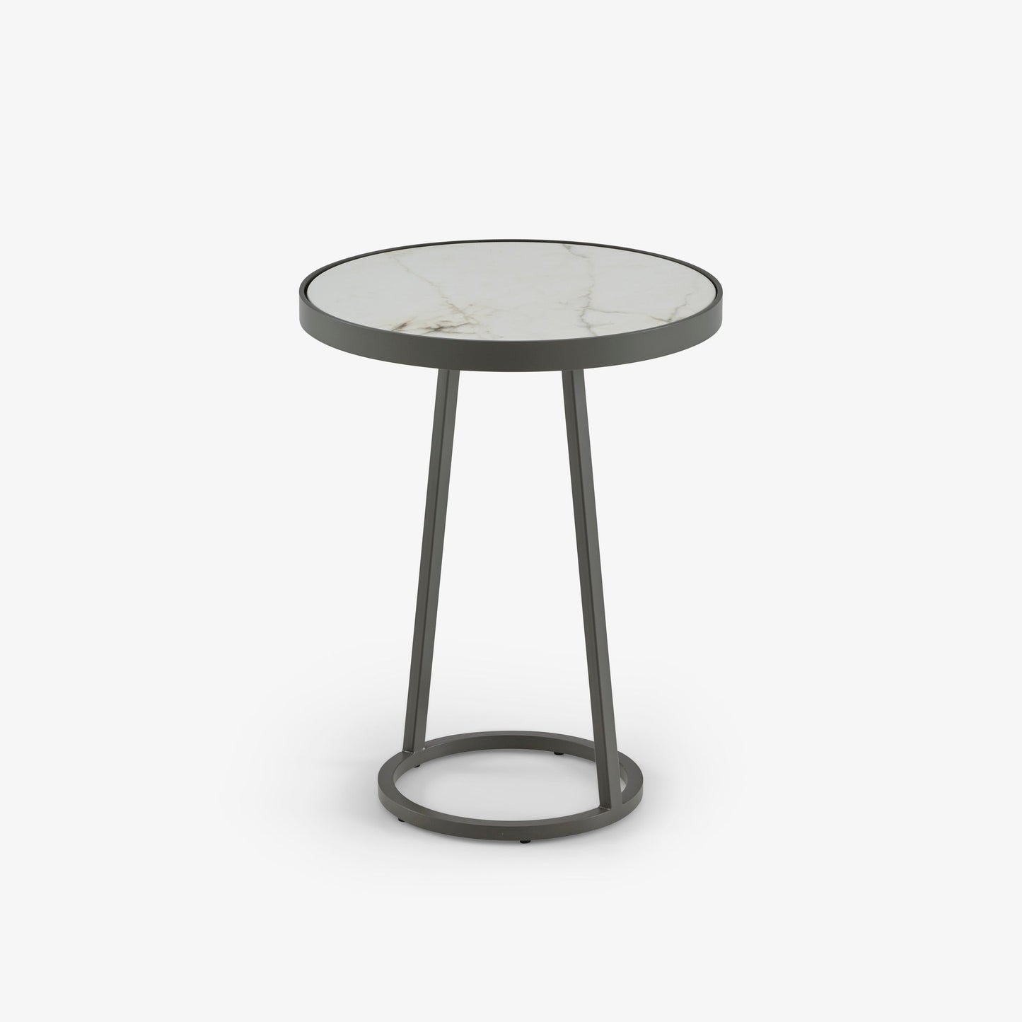 Circles - Round Steel Garden Side Table by Ligne Roset