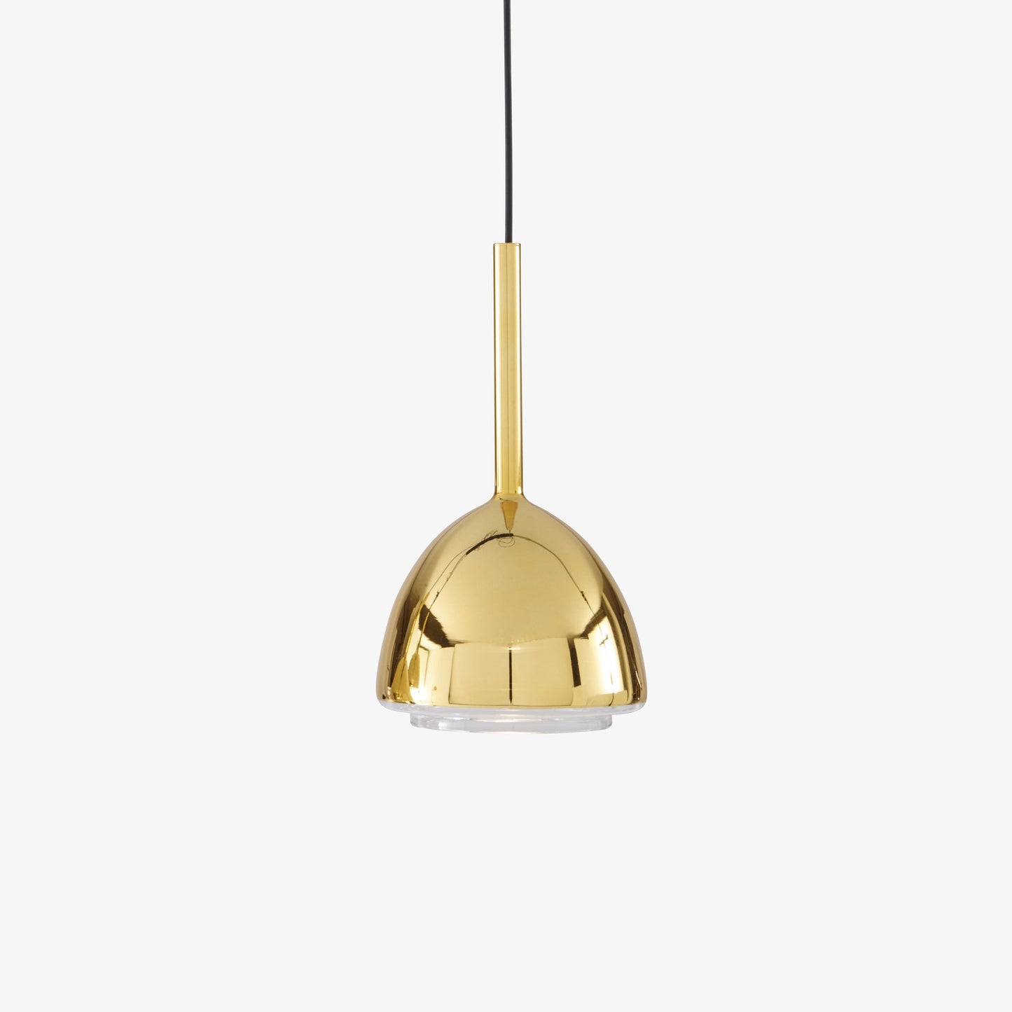 Brass bell - Suspended ceiling light 1 cable