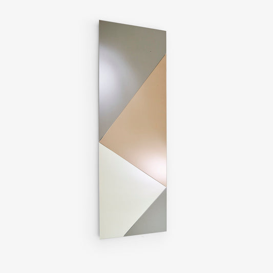 Ombré - Rectangular wall-mounted mirrored glass mirror