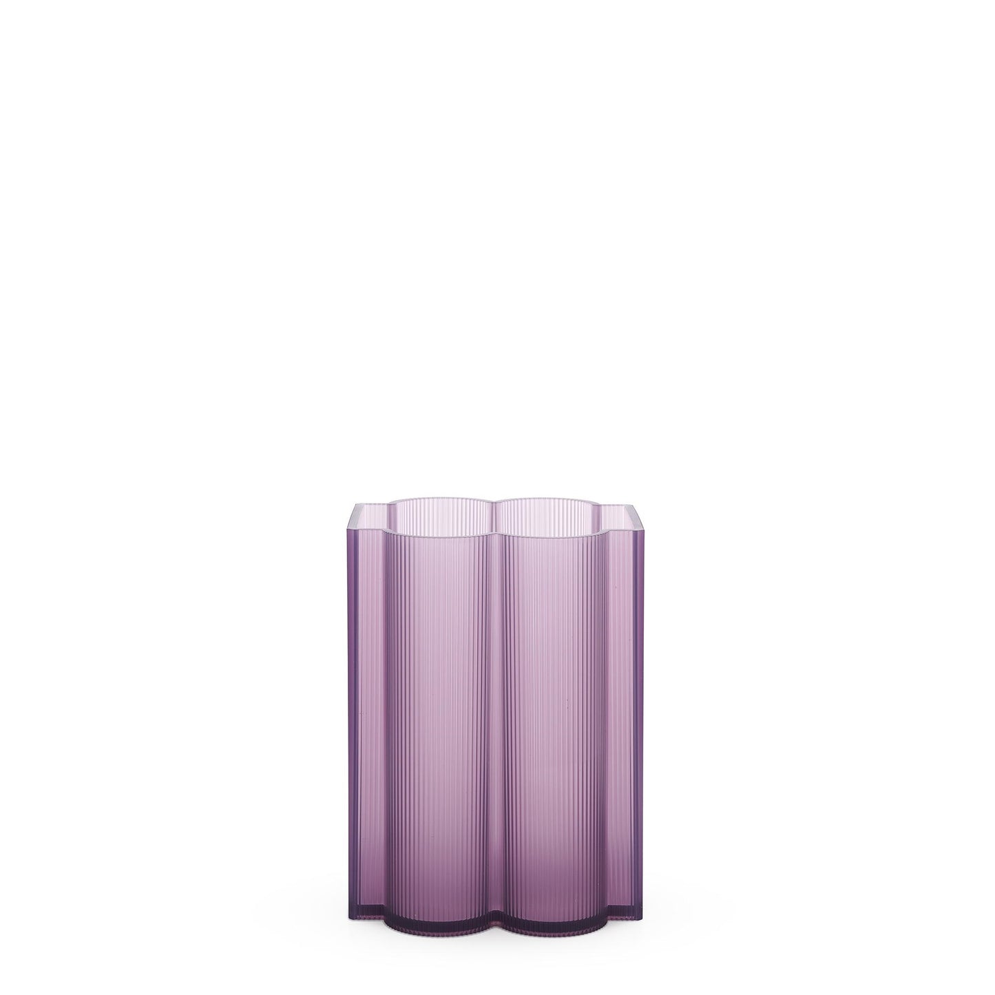 Okra Vase Low by Kartell #Purple