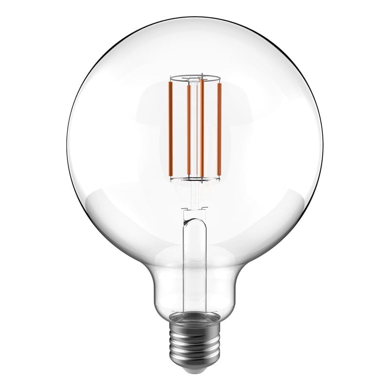 LED bulb G125 by Airam #2,2W E27 3000K 470lm #