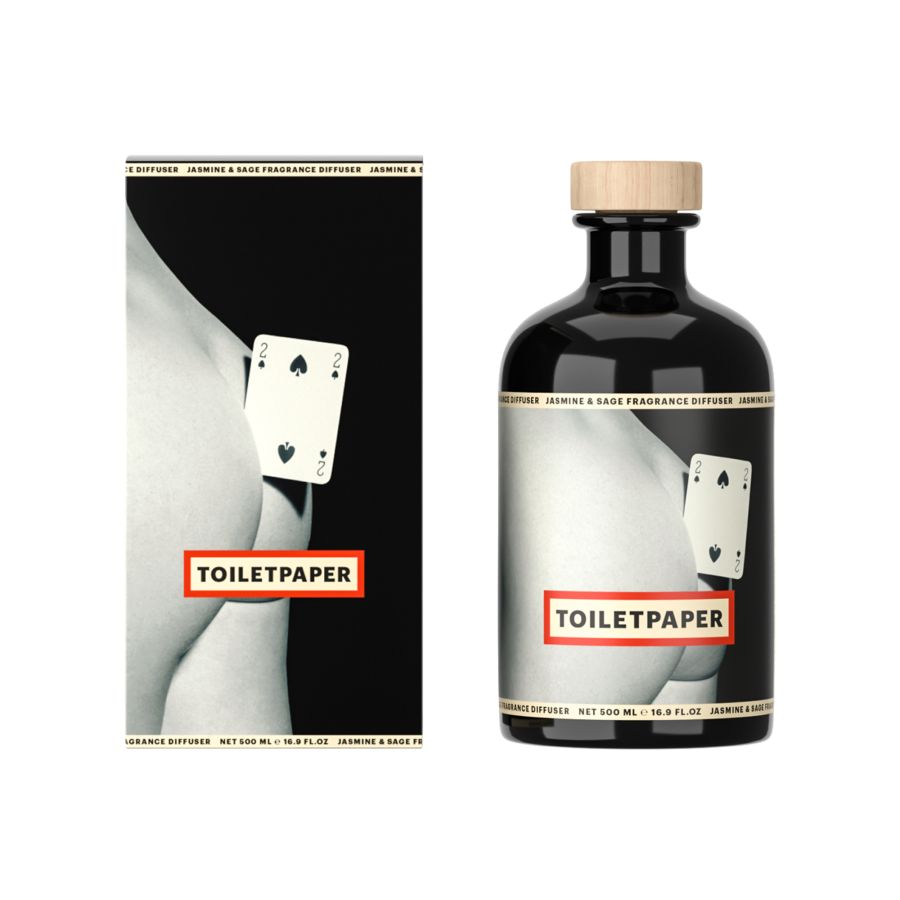 Fragrance Diffuser Toiletpaper Beauty TWO OF SPADES by Seletti #TWO OF SPADES 500ml JASMINE&SAGE