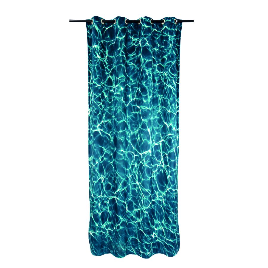 Polyester Curtain Water by Seletti