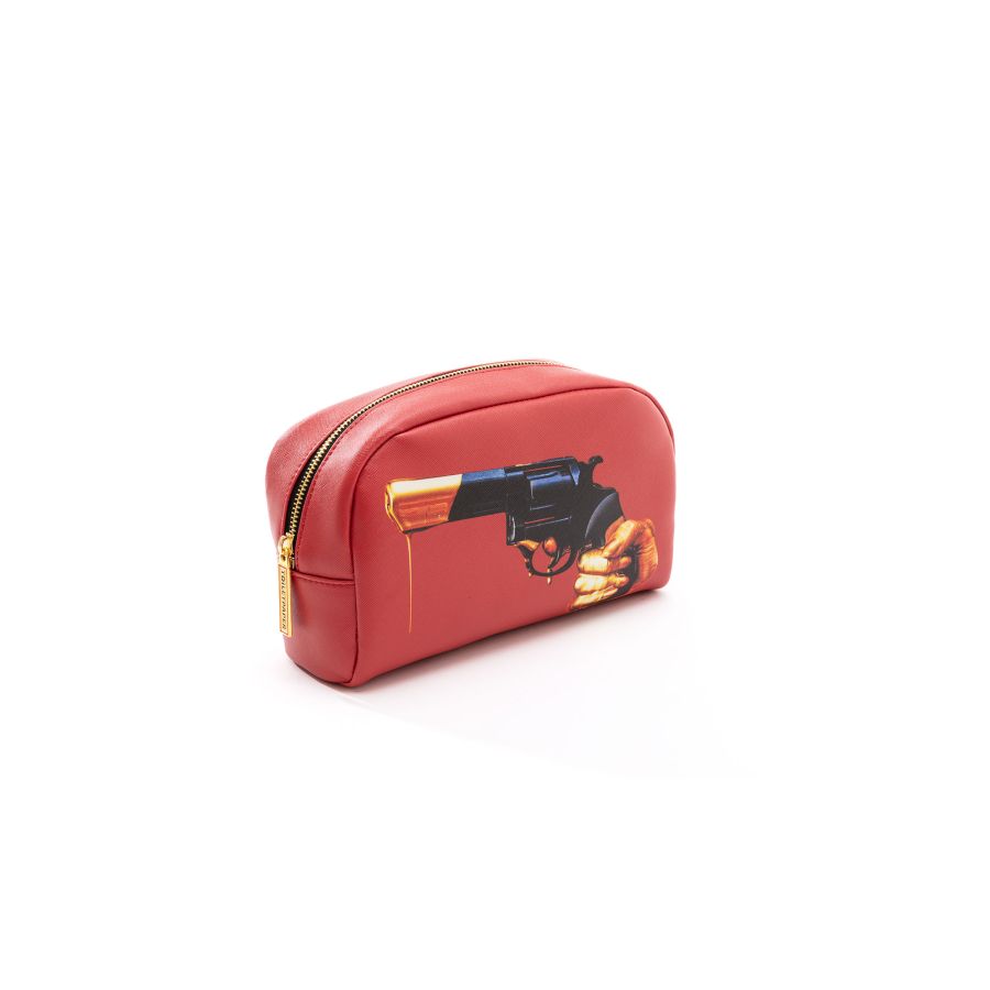 Polyurethane Beauty Case Revolver by Seletti