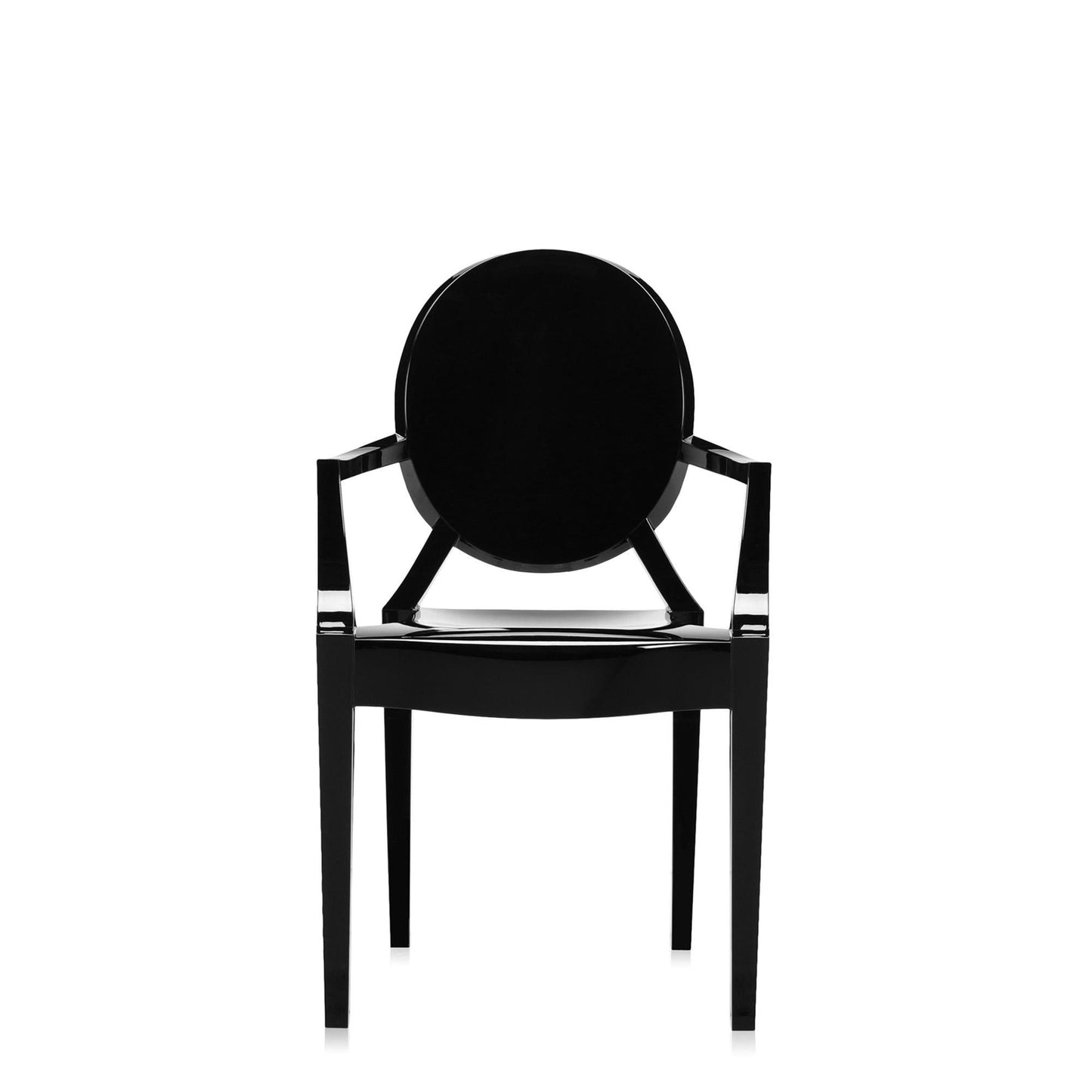 Louis Ghost Dining Chair by Kartell #Black