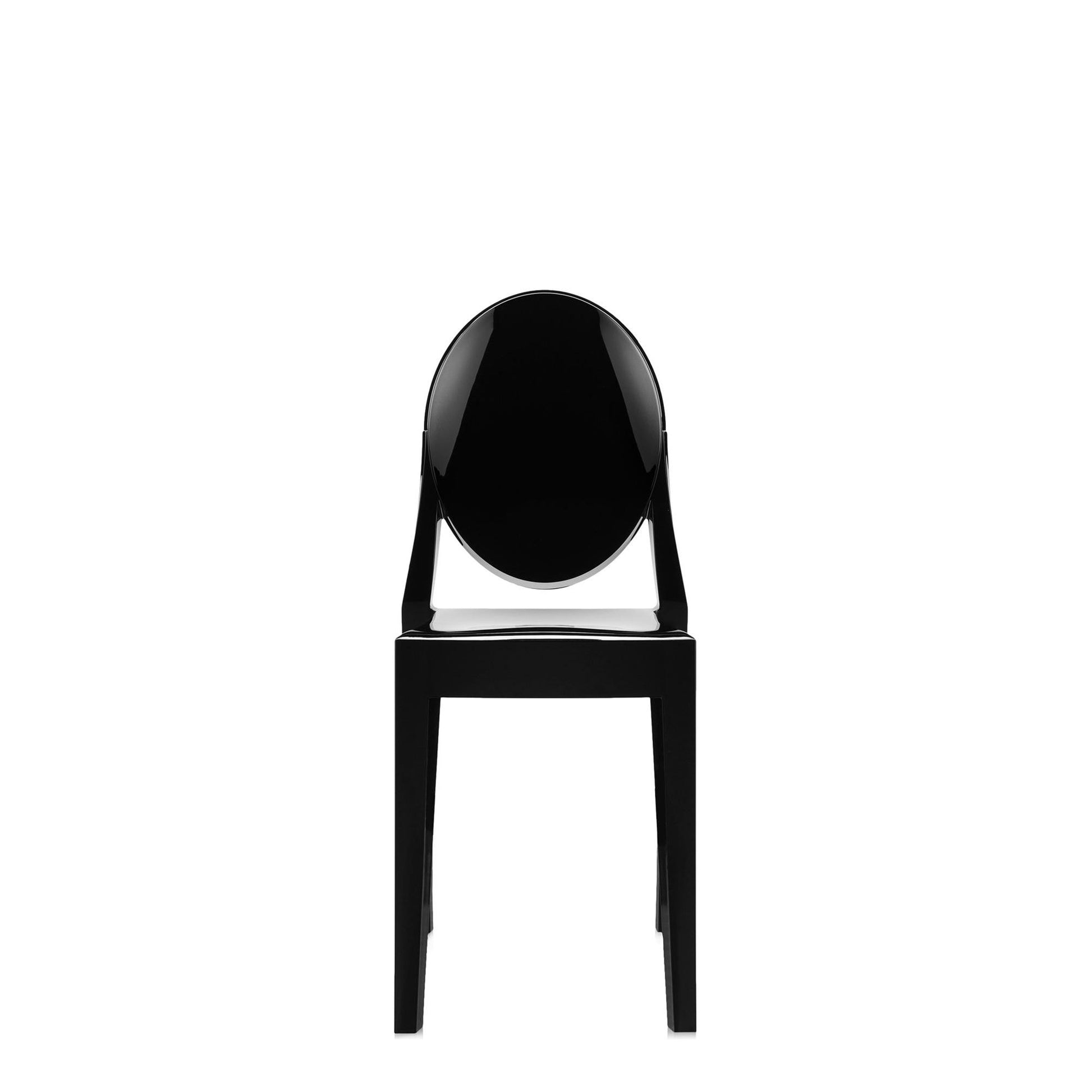 Victoria Ghost Dining Chair by Kartell #Black
