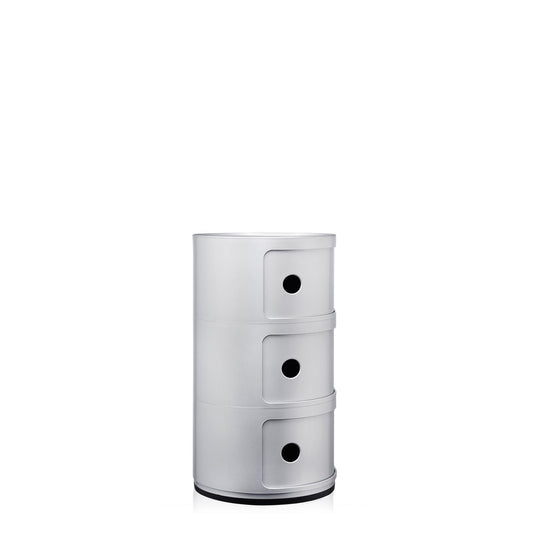 Componibili 3 Cabinet by Kartell #Silver