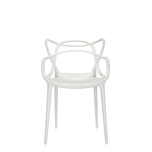 Masters Dining Chair by Kartell #White
