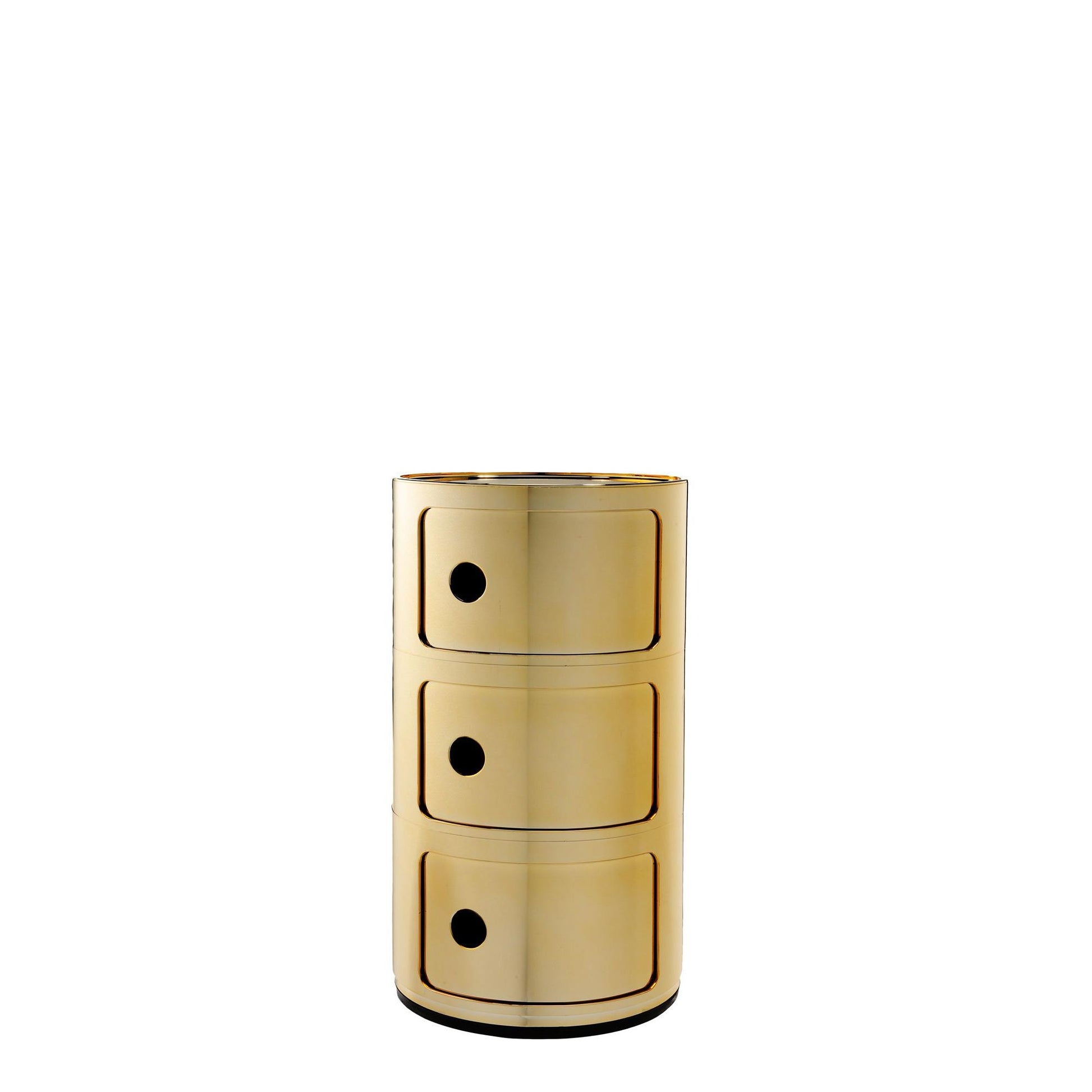 Componibili 3 Cabinet by Kartell #Gold
