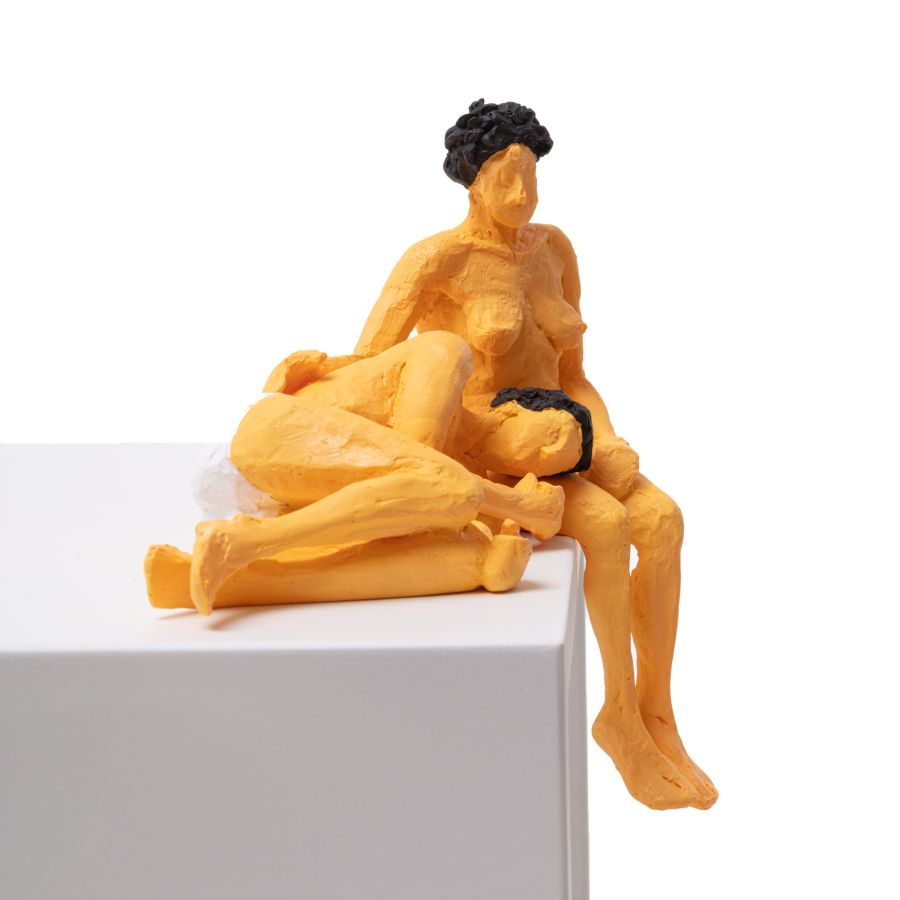 Resin Decorative Object Love Is A Verb Theo & Elena by Seletti