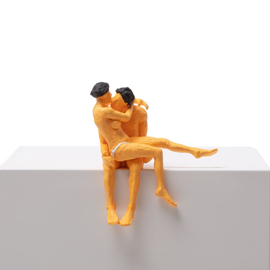 Resin Decorative Object Love Is a Verb David & Esther by Seletti