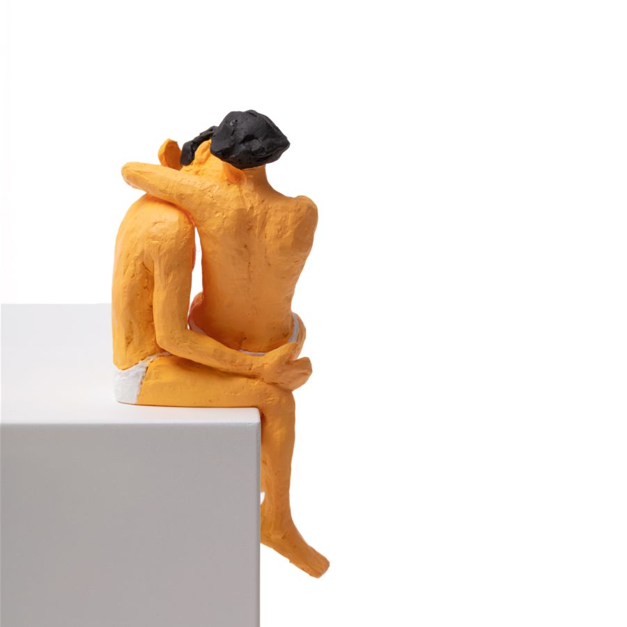 Resin Decorative Object Love Is a Verb David & Esther by Seletti