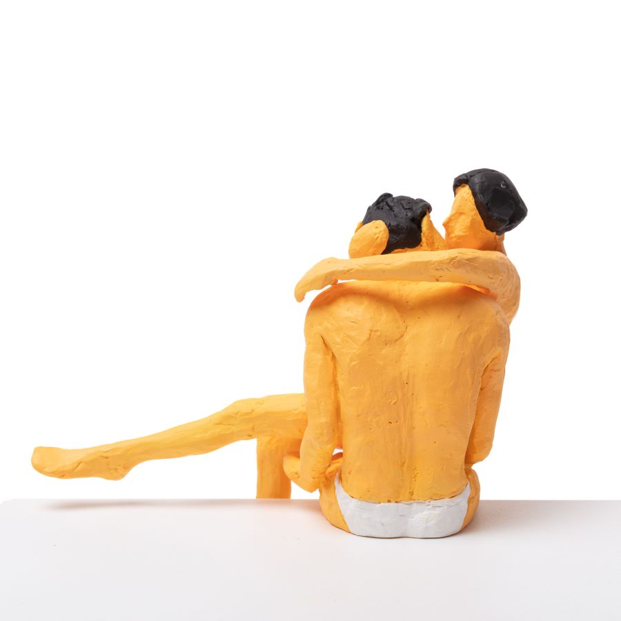 Resin Decorative Object Love Is a Verb David & Esther by Seletti