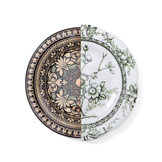 Bone China porcelain Dinner plate Hybrid Lothal Dinner Plate by Seletti