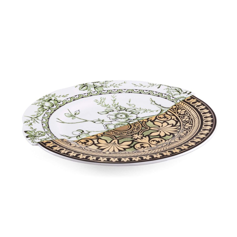 Bone China porcelain Dinner plate Hybrid Lothal Dinner Plate by Seletti