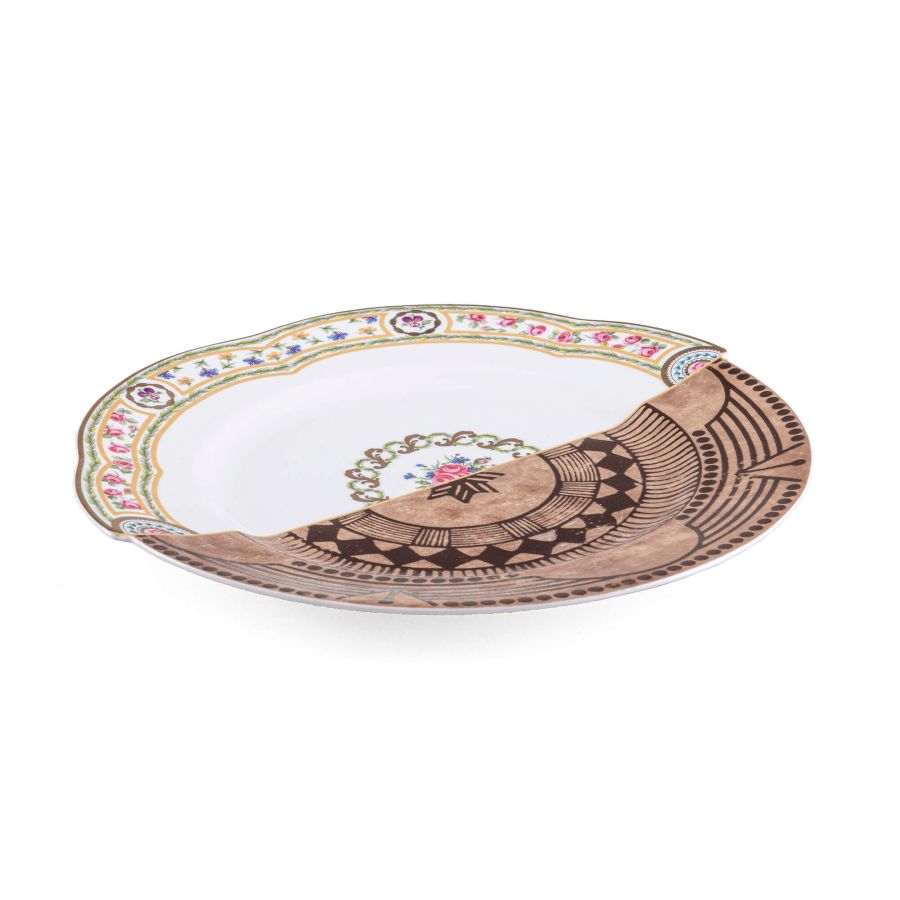 Bone China porcelain Dinner plate Hybrid Hobyo Dinner Plate by Seletti