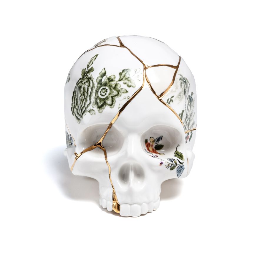 KINTSUGI Skull by Seletti