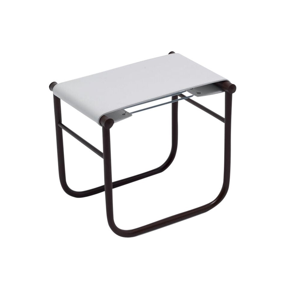 LC9 Tabouret - leather stool (Structure - Painted)