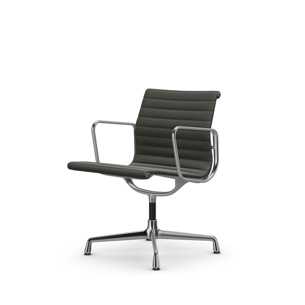 Aluminium Chairs EA 108 swivel – Conference (Cover material - Fabric Leather Premium F)