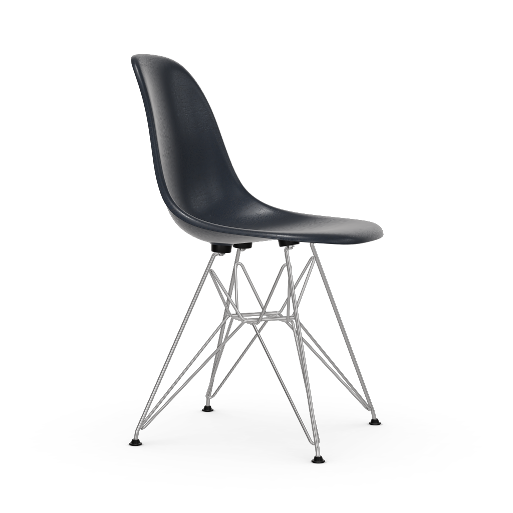 Eames Fiberglass Side Chair DSR (without upholstery) by Vitra