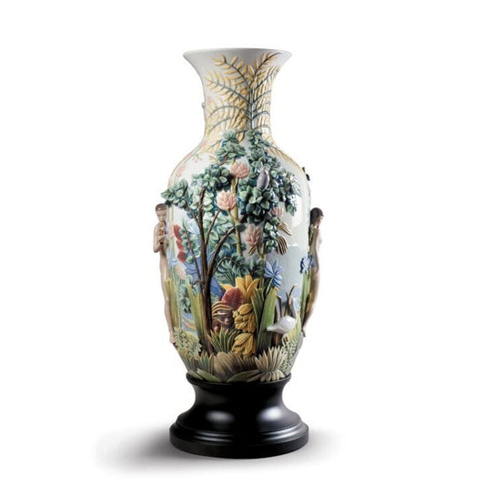 Paradise Vase Sculpture by Lladró