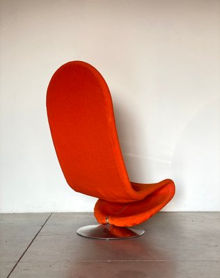 1-2-3 Series Highback Chair by Verner Panton for Fritz Hansen, 1970s-NPC-2041868