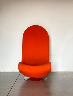 1-2-3 Series Highback Chair by Verner Panton for Fritz Hansen, 1970s-NPC-2041868