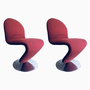 1-2-3 System Chairs from Fritz Hansen, Denmark, Set of 2-WSA-831274