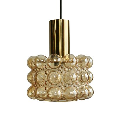 1 of the 8 Beautiful Bubble Glass Pendant Lamps by Helena Tynell, 1960 From Limburg-VDW-910015