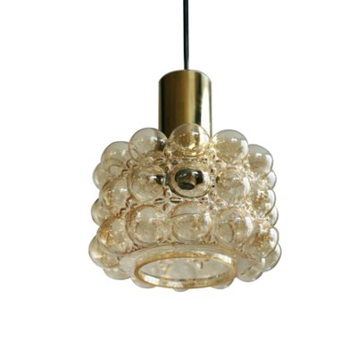 1 of the 8 Beautiful Bubble Glass Pendant Lamps by Helena Tynell, 1960 From Limburg-VDW-910015