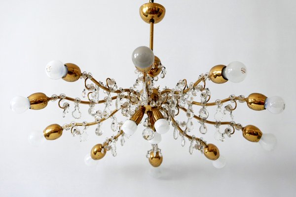 10-Light Sputnik Chandelier from Lobmeyr, 1950s-WPT-585645