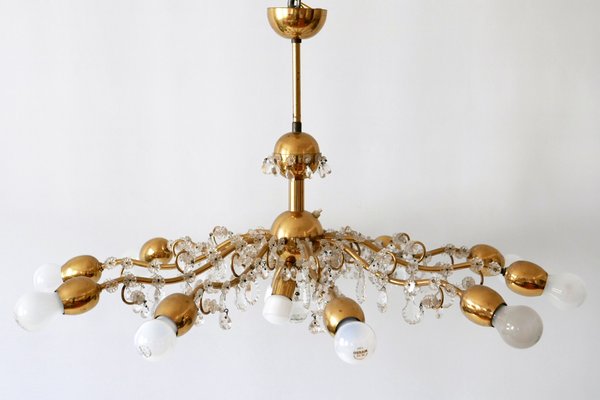 10-Light Sputnik Chandelier from Lobmeyr, 1950s-WPT-585645