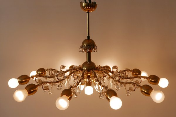 10-Light Sputnik Chandelier from Lobmeyr, 1950s-WPT-585645