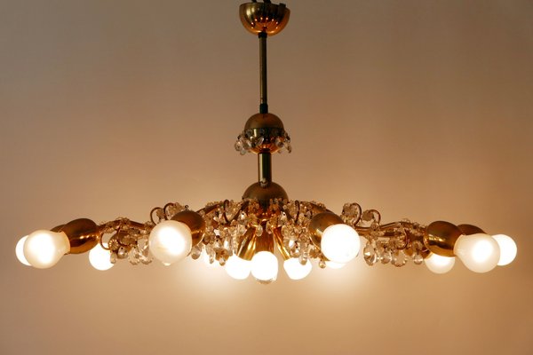 10-Light Sputnik Chandelier from Lobmeyr, 1950s-WPT-585645