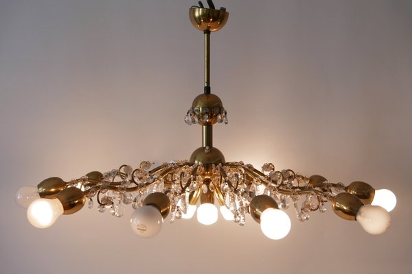 10-Light Sputnik Chandelier from Lobmeyr, 1950s-WPT-585645