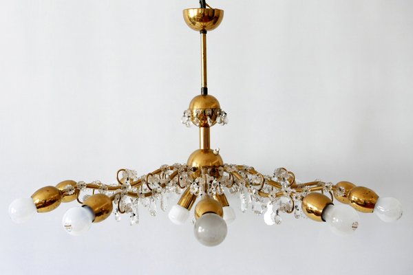 10-Light Sputnik Chandelier from Lobmeyr, 1950s-WPT-585645