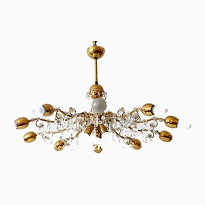 10-Light Sputnik Chandelier from Lobmeyr, 1950s-WPT-585645