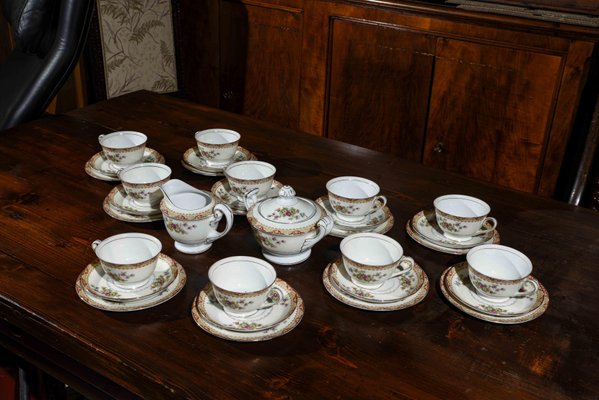 10-Person Tea Service Including Cups with Saucers, Milk Jugs and Sugar Bowls from HHP, Japan, 1950s, Set of 32-RAQ-979705