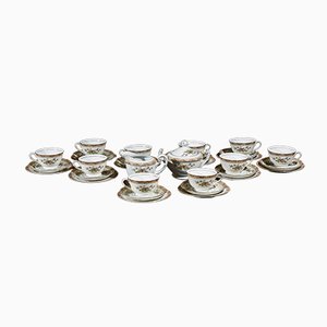 10-Person Tea Service Including Cups with Saucers, Milk Jugs and Sugar Bowls from HHP, Japan, 1950s, Set of 32-RAQ-979705