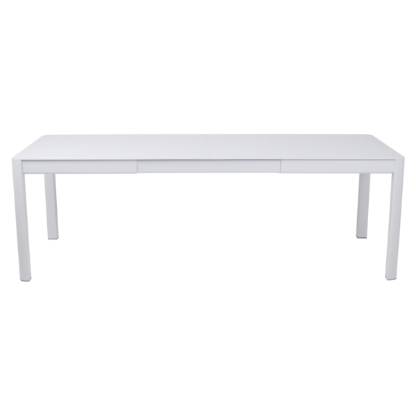 RIBAMBELLE TABLE WITH 2 EXTENSIONS 149/234 X 100 CM by Fermob #COTTON WHITE